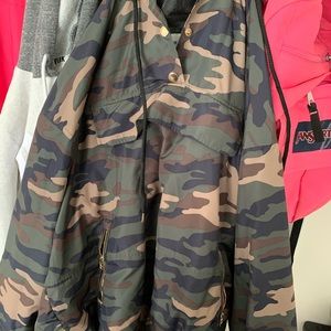 Camp Print Windbreaker